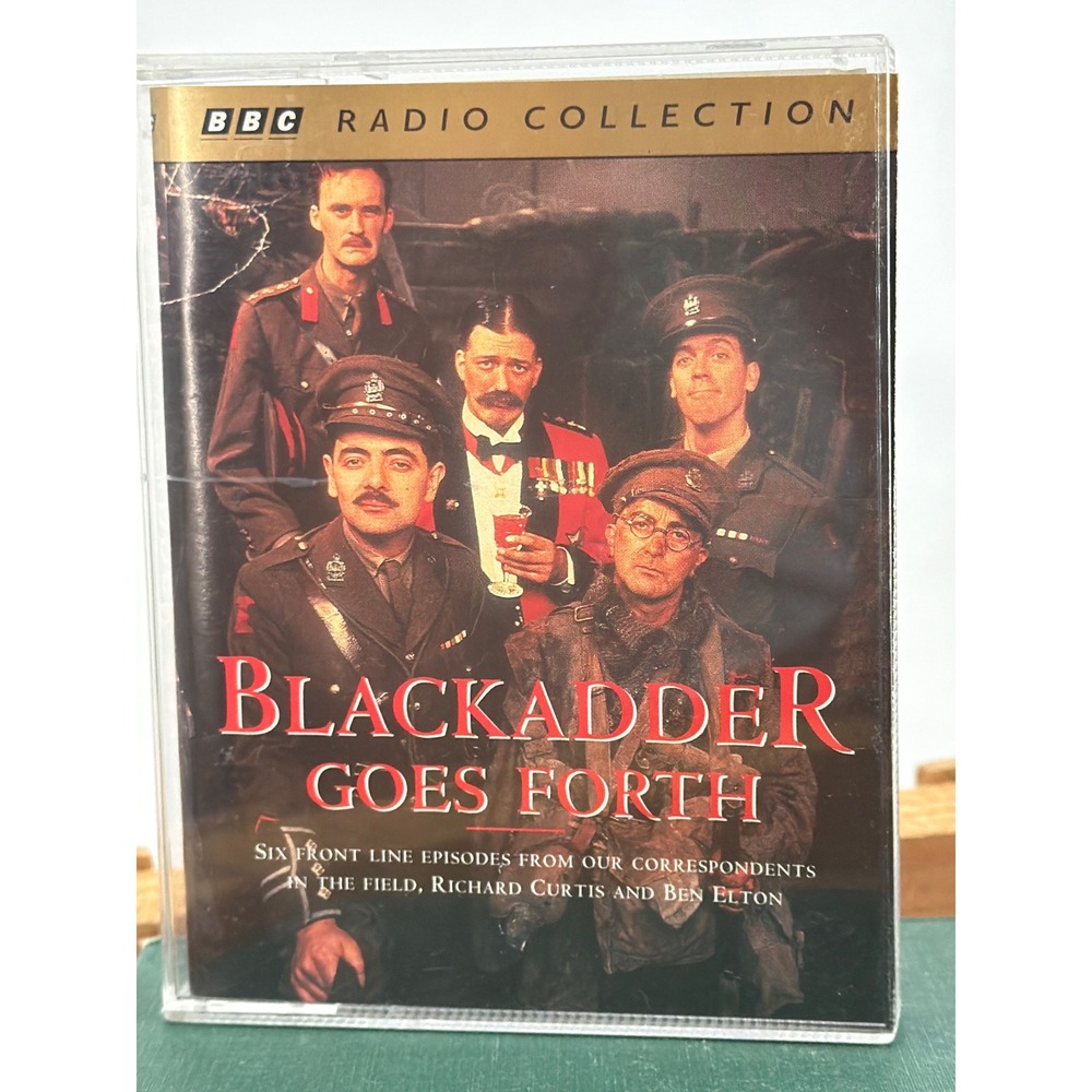 BBC 1995 Radio Collection Blackadder Goes Forth 2 Cassette Tapes Rowan Atkinson